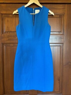 Kate Spade Shift Dress Blue Size 4 Excellent Condition!